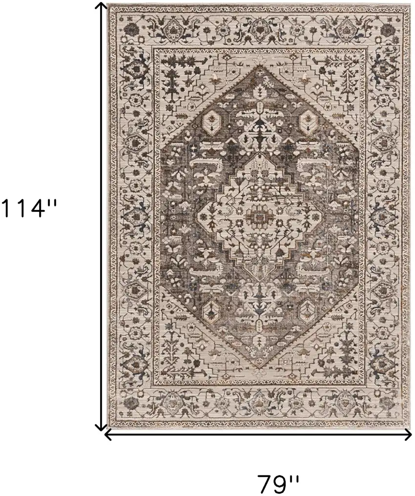Gray Area Rug Photo 3