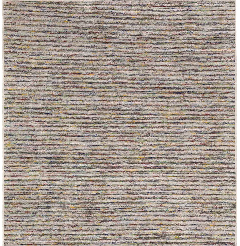 Grey Blue And Yellow Wool Hand Loomed Handmade Area Rug Photo 3