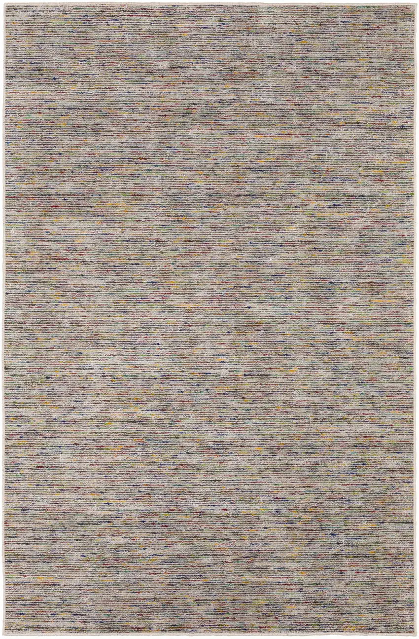 Grey Blue And Yellow Wool Hand Loomed Handmade Area Rug Photo 7