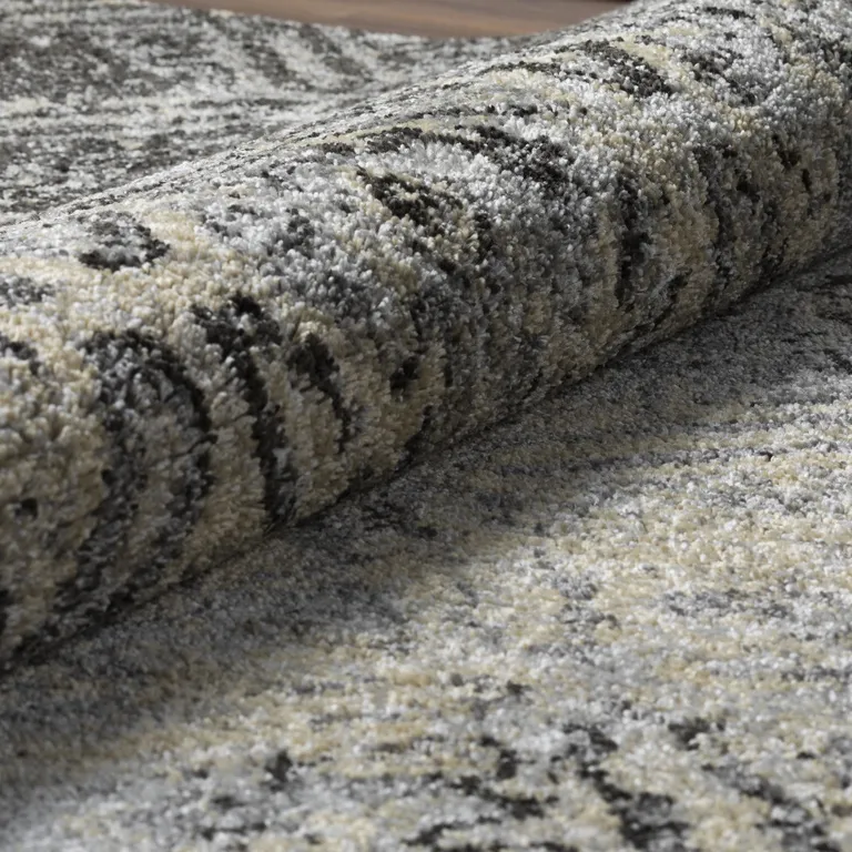 Grey Diamond Area Rug Photo 3