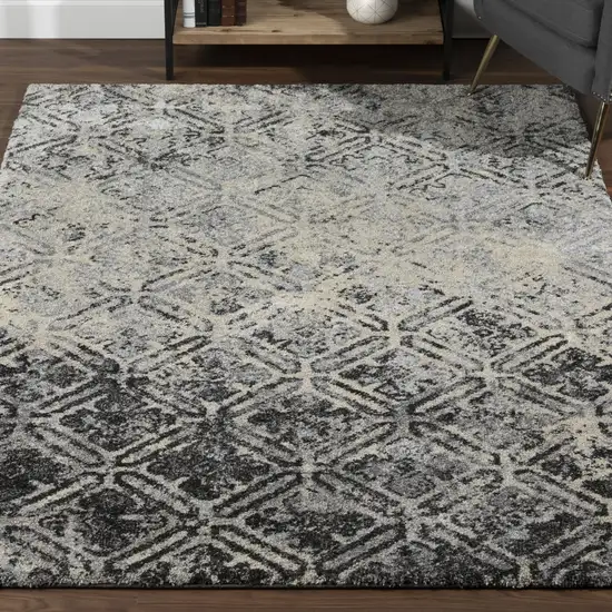 Grey Diamond Area Rug Photo 1