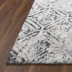 Photo of Grey Diamond Area Rug