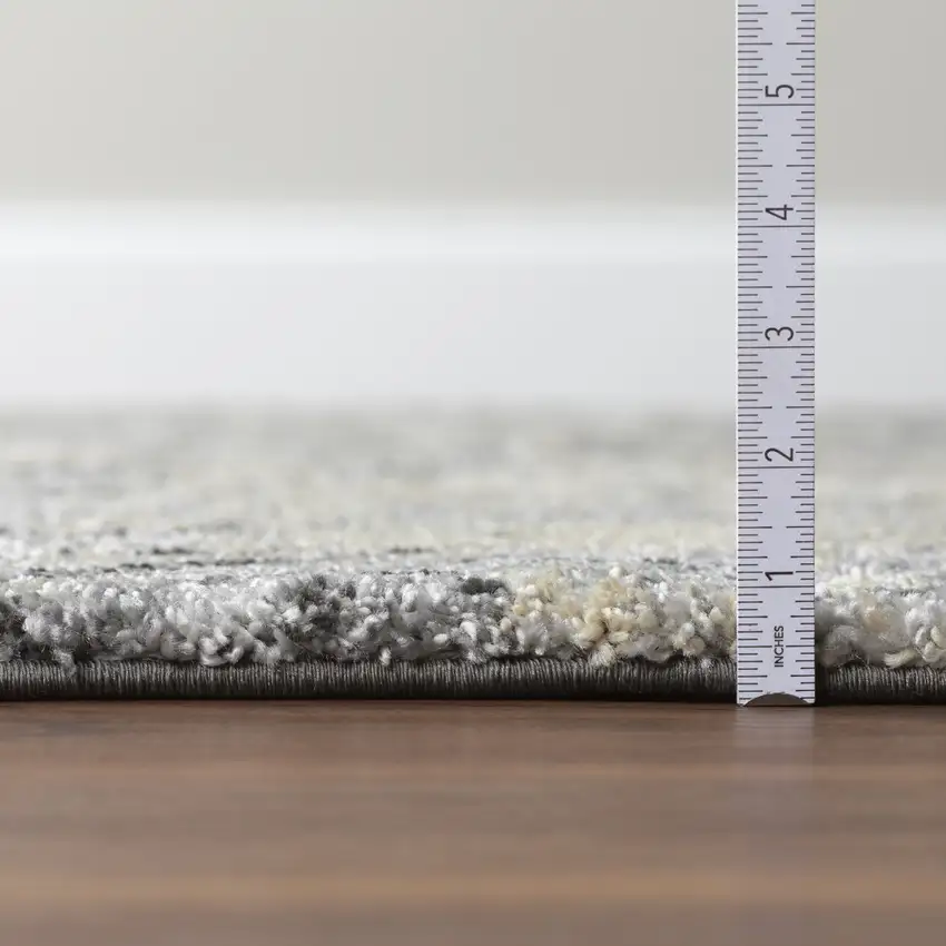 Grey Diamond Area Rug Photo 8