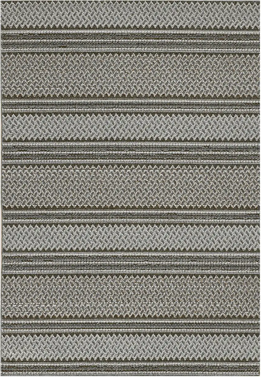 Grey Geometric Area Rug Photo 2