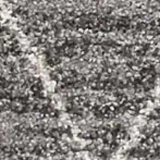 Gray And Ivory Geometric Area Rug Photo 4