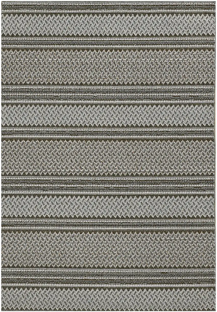 Grey Geometric Lines Area Rug Photo 2