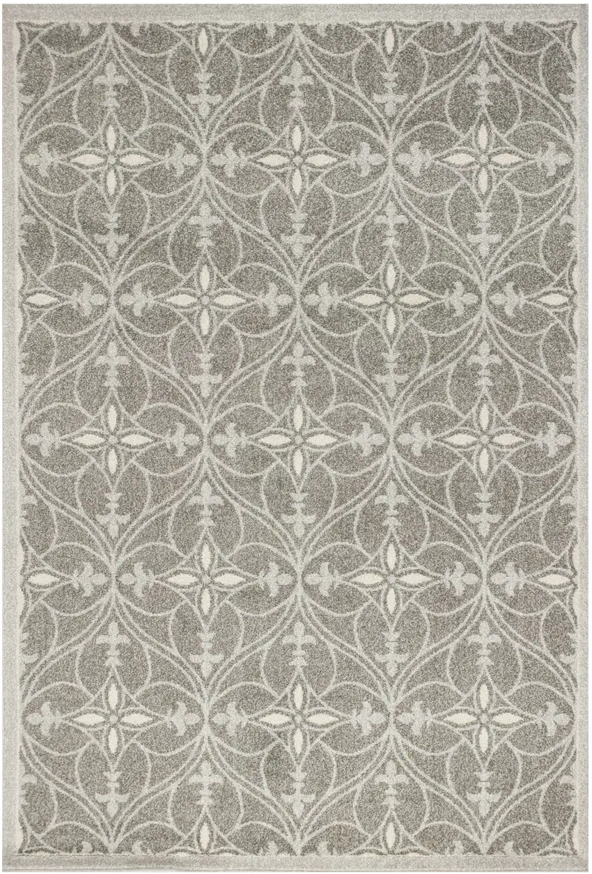 Gray Area Rug With UV Protection Photo 2