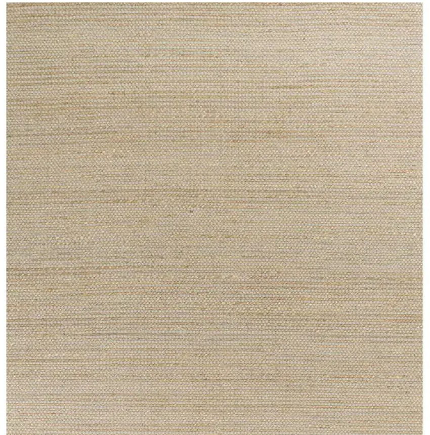 Tan And Ivory Hand Woven Area Rug Photo 5