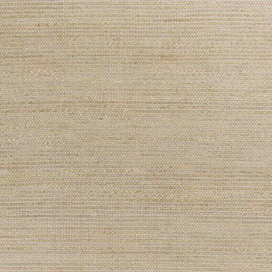Tan And Ivory Hand Woven Area Rug Photo 1