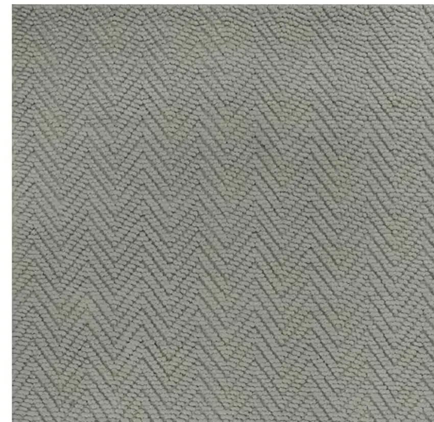 Gray Chevron Hand Woven Area Rug Photo 4