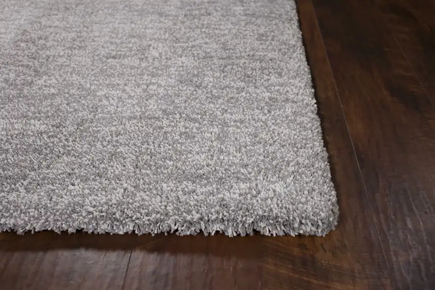 Grey Heather Indoor Shag Rug Photo 4