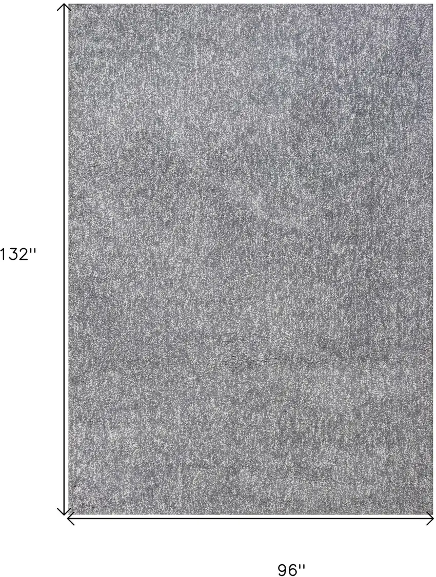 Grey Heather Shag Area Rug Photo 3