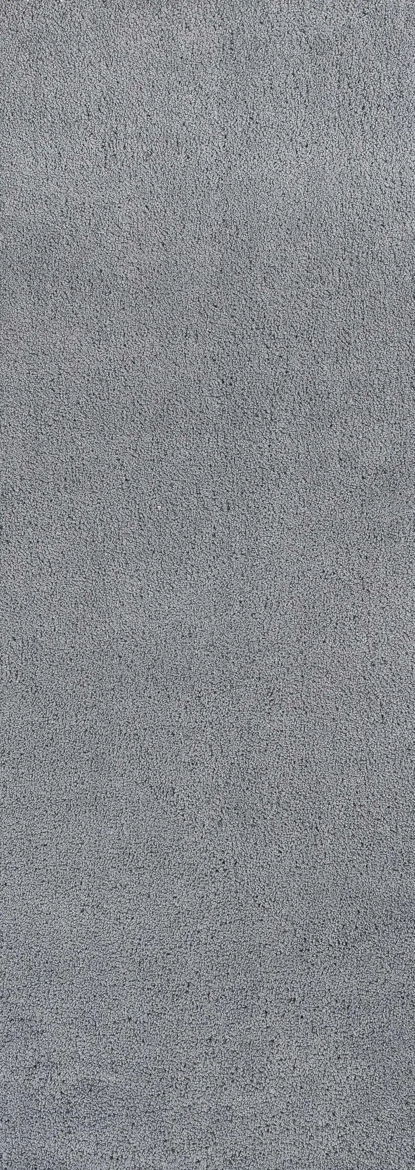 Grey Indoor Shag Runner Rug Photo 1