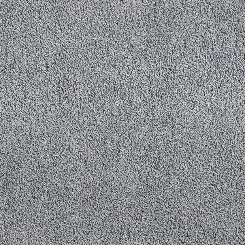 8' Gray Shag Hand Woven Runner Rug Photo 3