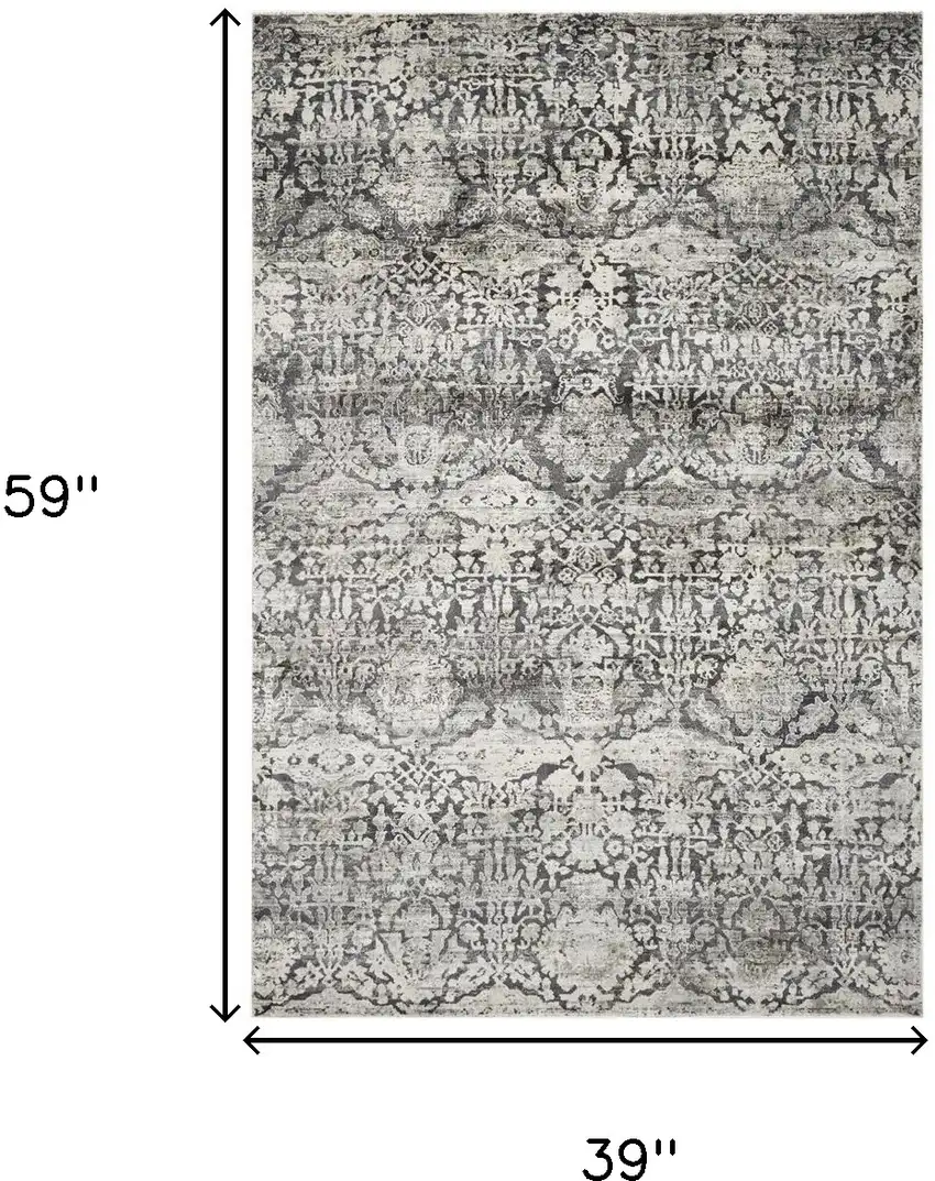 Gray Area Rug Photo 4