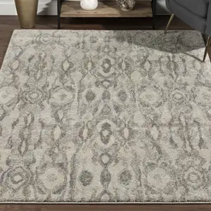 Photo of Grey Moroccan Area Rug