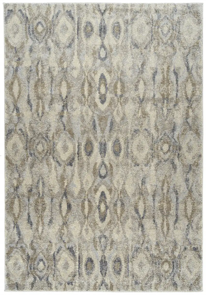 Grey Moroccan Area Rug Photo 4