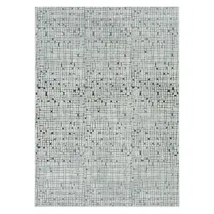 Photo of Grey Mosaic Area Rug
