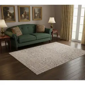 Photo of Grey Mosaic Indoor Area Rug
