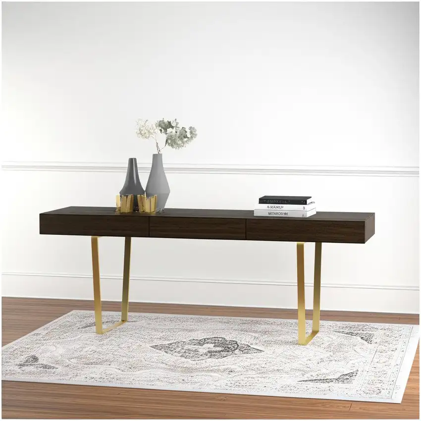 Grey Oriental Area Rug Photo 2