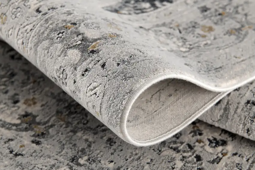 Grey Oriental Area Rug Photo 1