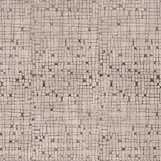 Gray And Black Abstract Area Rug Photo 3