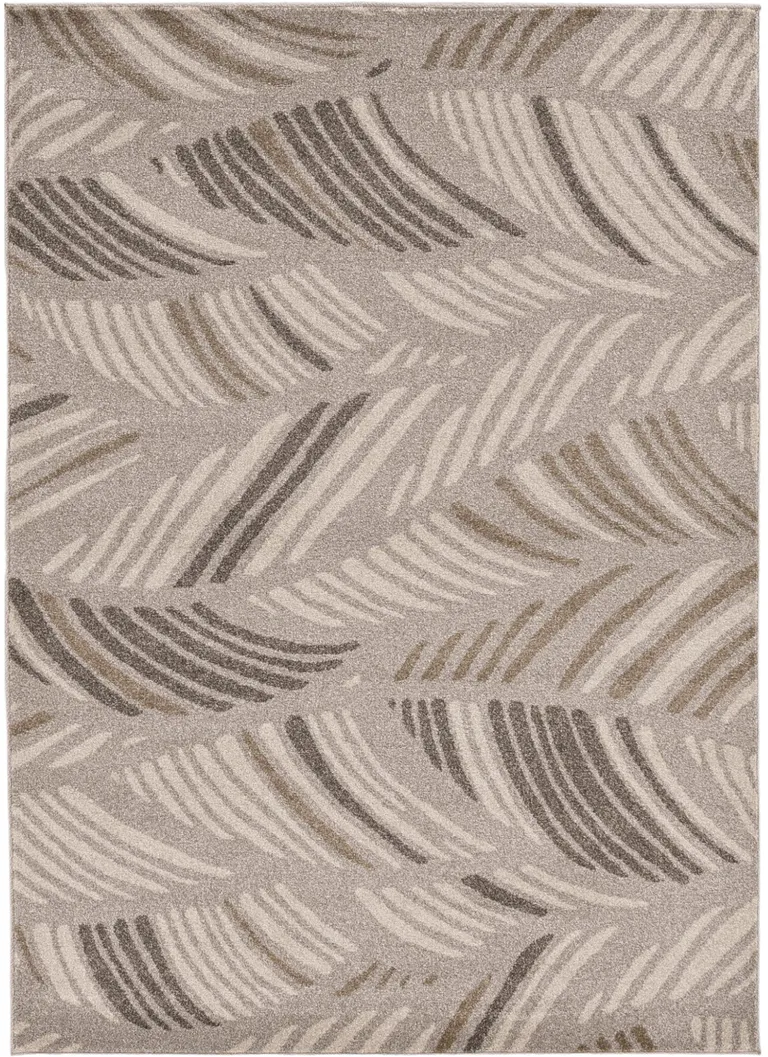 Grey Polypropylene Rug Photo 2