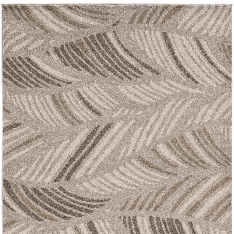 Grey Polypropylene Rug Photo 3