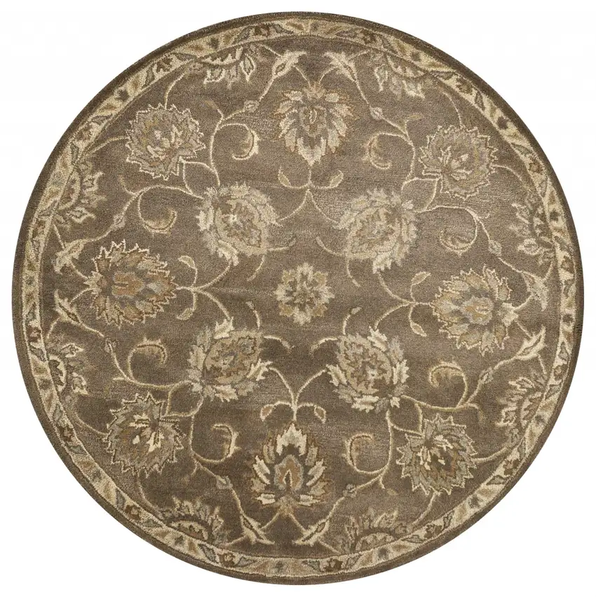 Grey Viscose Rug Photo 3