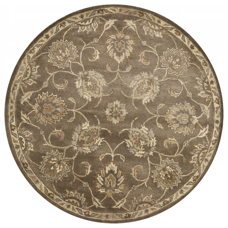 Grey Viscose Rug Photo 3