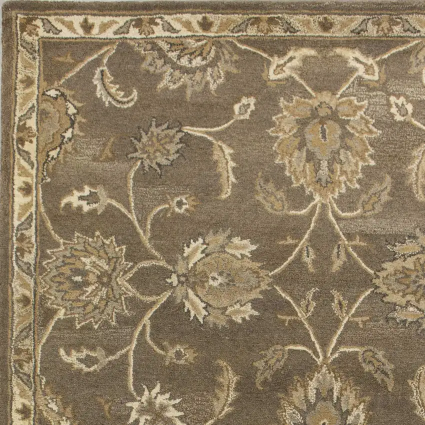 Grey Viscose Rug Photo 5