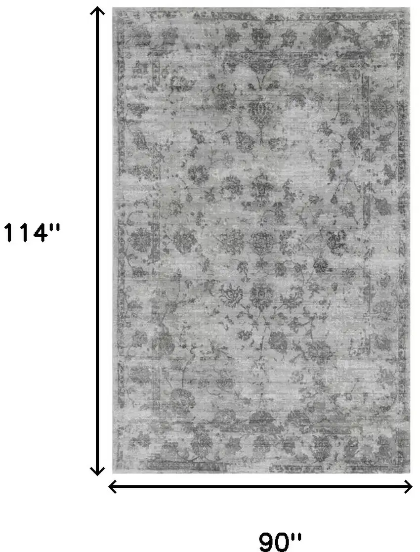 Gray Hand Loomed Area Rug Photo 3