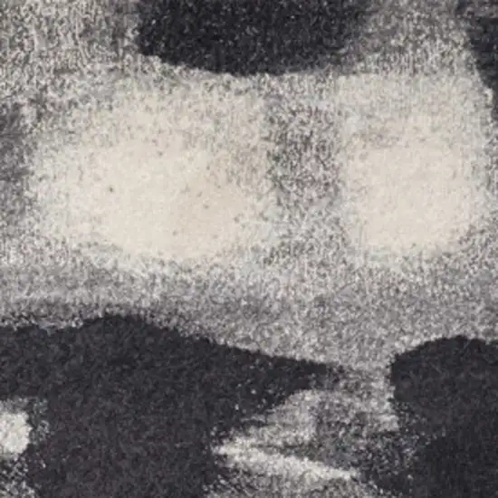 Grey Watercolor Palette Area Rug Photo 6