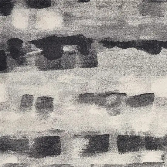 Grey Watercolor Palette Area Rug Photo 3