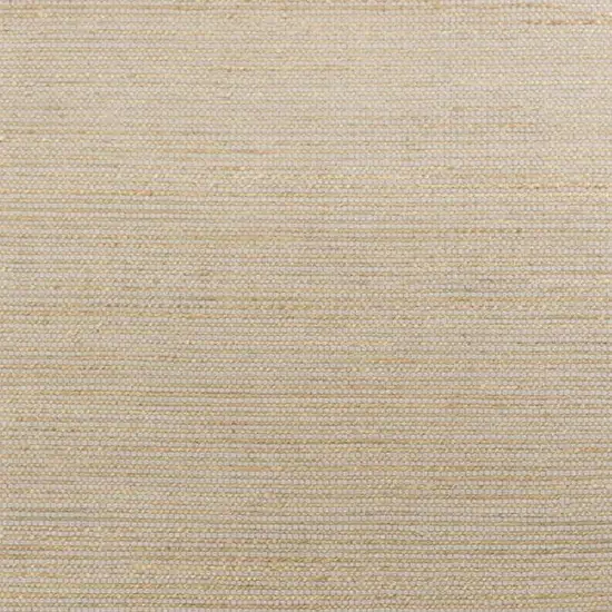 Tan and Ivory Wool Hand Woven Area Rug Photo 1