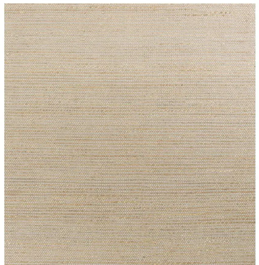 Tan And Ivory Wool Hand Woven Area Rug Photo 5
