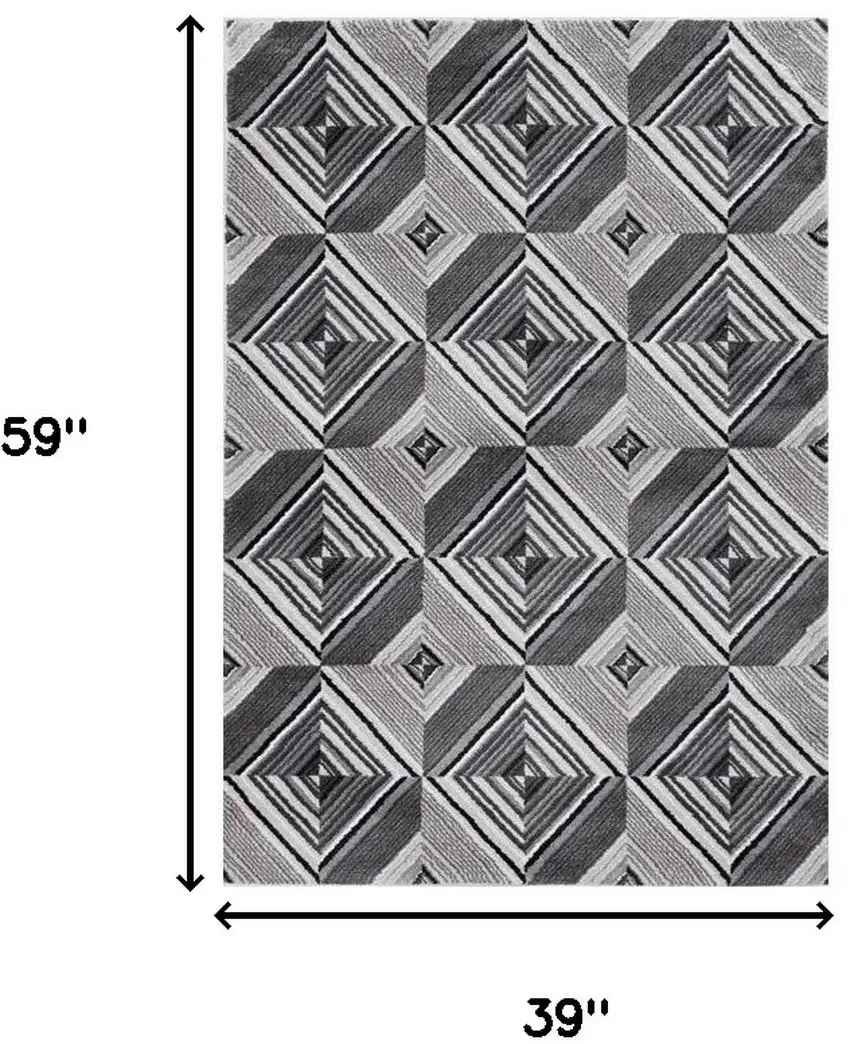 Gray Area Rug Photo 4