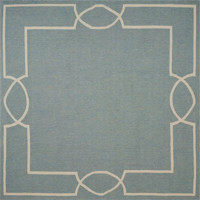 Greyor Blue Polyester or  Viscose Rug Photo 3