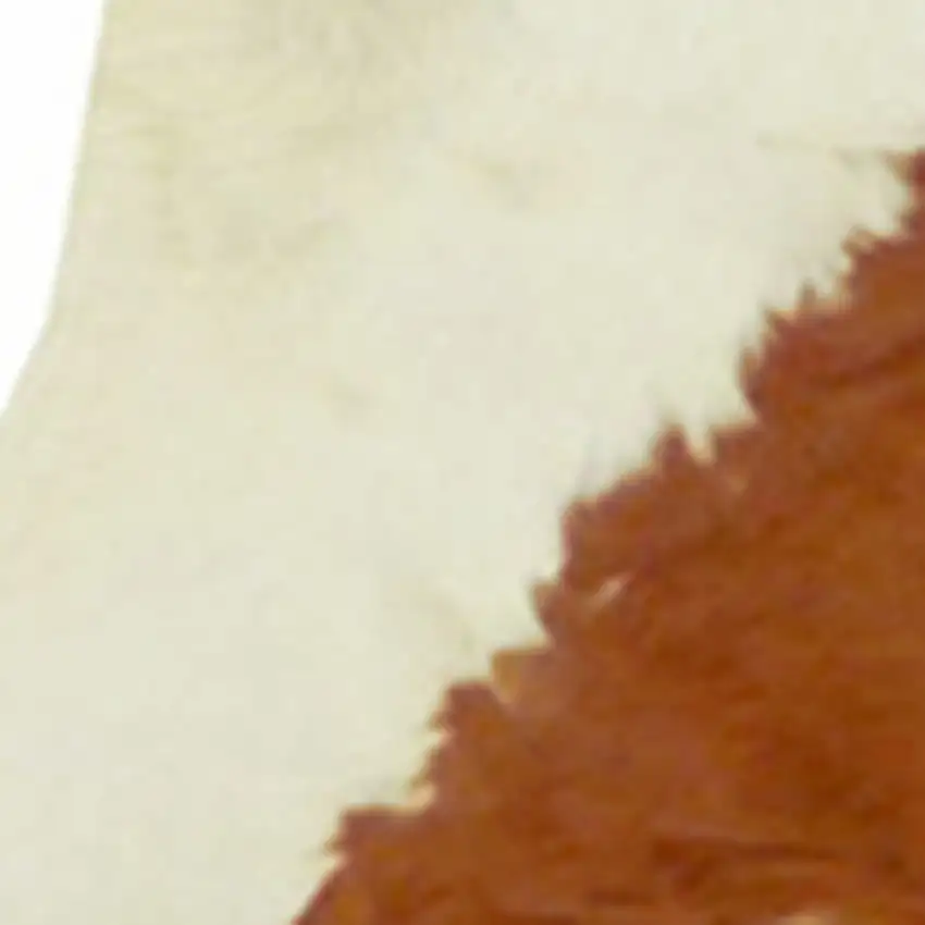 6 Ft Hereford Brindled Cowhide Rug Photo 2