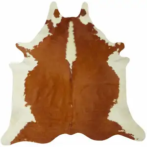 Photo of Hereford Brindled Cowhide Rug