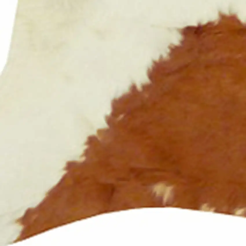 6 Ft Hereford Brindled Cowhide Rug Photo 3