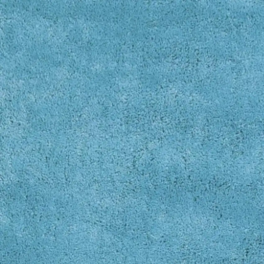 8' Blue Hand Woven Runner Rug Photo 5