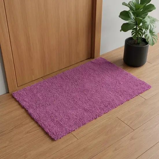 Hot Pink Indoor Shag Rug Photo 1