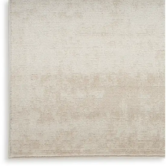 Ivory Abstract Area Rug Photo 8