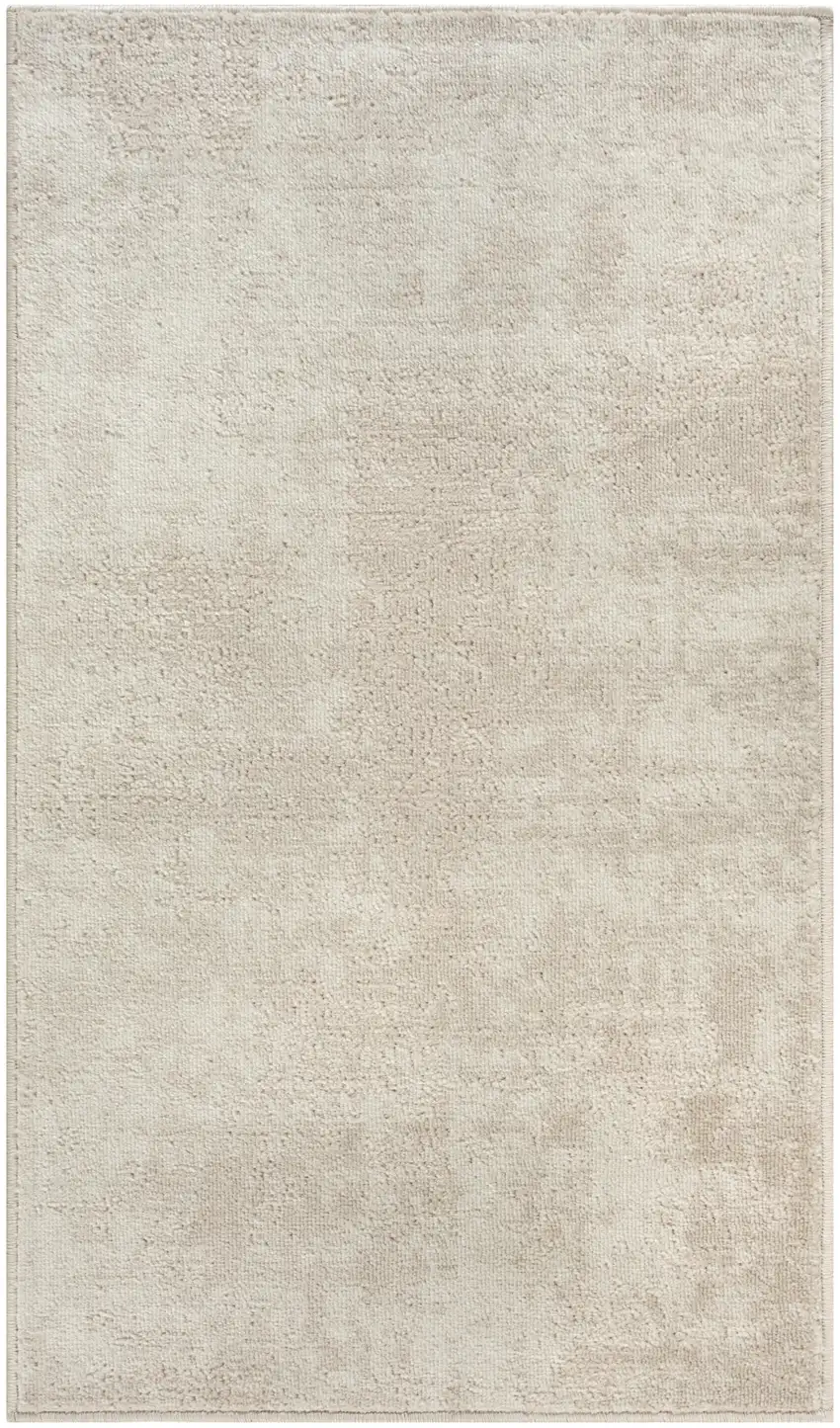 Ivory Abstract Area Rug Photo 5