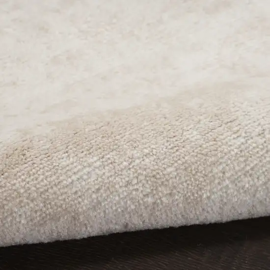 Ivory Abstract Area Rug Photo 7