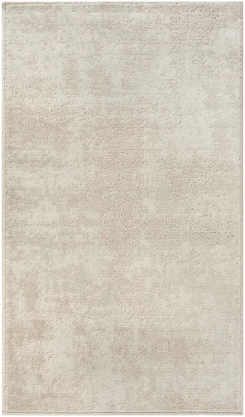Ivory Abstract Area Rug Photo 3