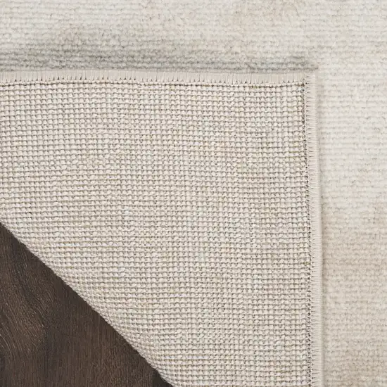 Ivory Abstract Area Rug Photo 9