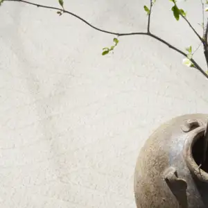 Photo of Ivory Abstract Area Rug