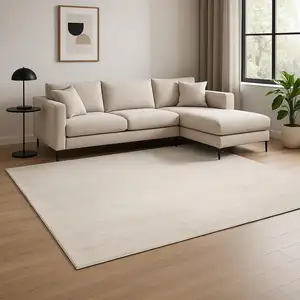 Photo of Ivory Abstract Area Rug